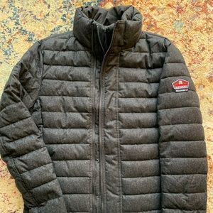 SuperDry Winter Jacket  (w/ triple zipper design)